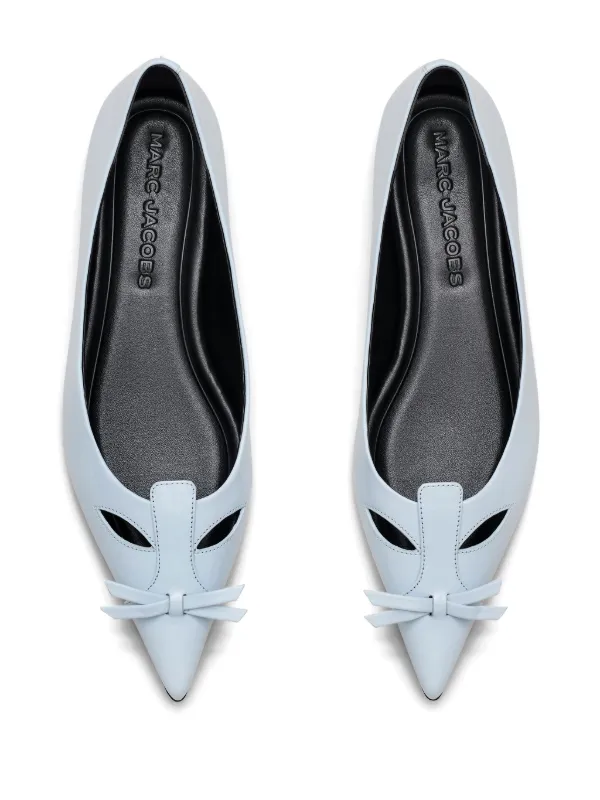 フラットシューズ The Kat Ballerinas - Marc Jacobs - Cotton - Blue Marc Jacobs The Kat Ballerina Shoes | Blue | FARFETCH