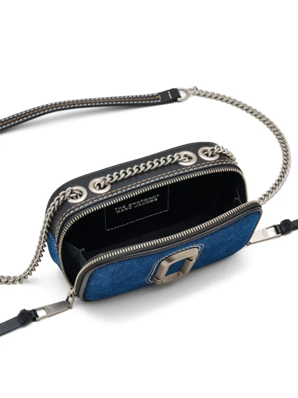 Marc Jacobs The Denim Chain Crossbody Bag | Blue | FARFETCH