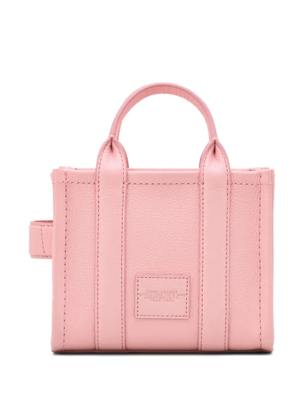 Marc Jacobs The Leather Crossbody Tote Bag | Pink | FARFETCH