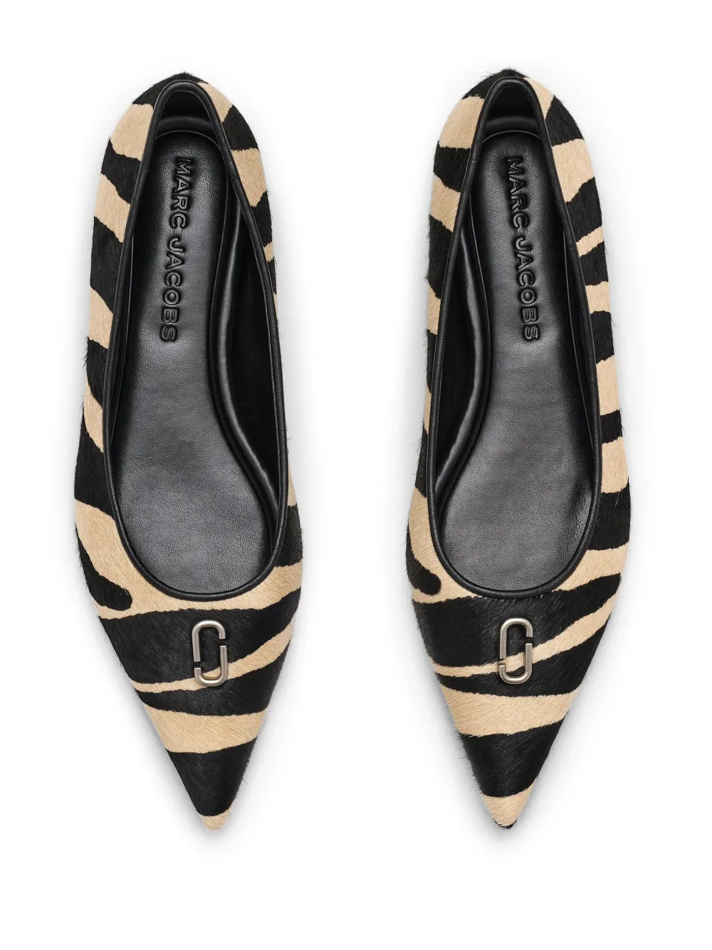 Marc Jacobs The Ali ballerina's Zwart