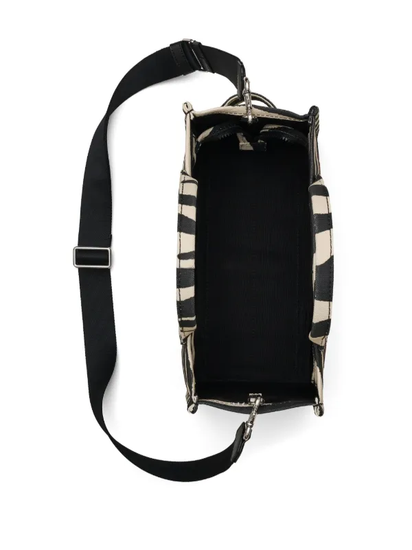 Marc Jacobs Zebra-print Tote Bag | Black | FARFETCH