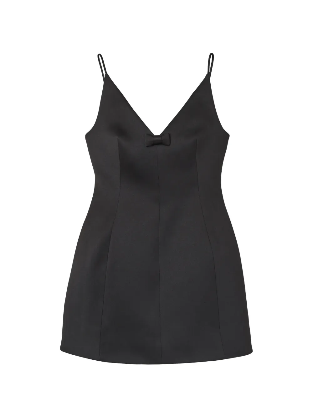 Marc Jacobs The Satin Bow jurk Zwart
