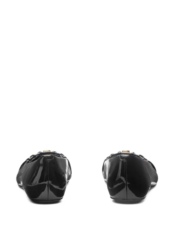Marc Jacobs The Ali Ballerina Shoes | Black | FARFETCH