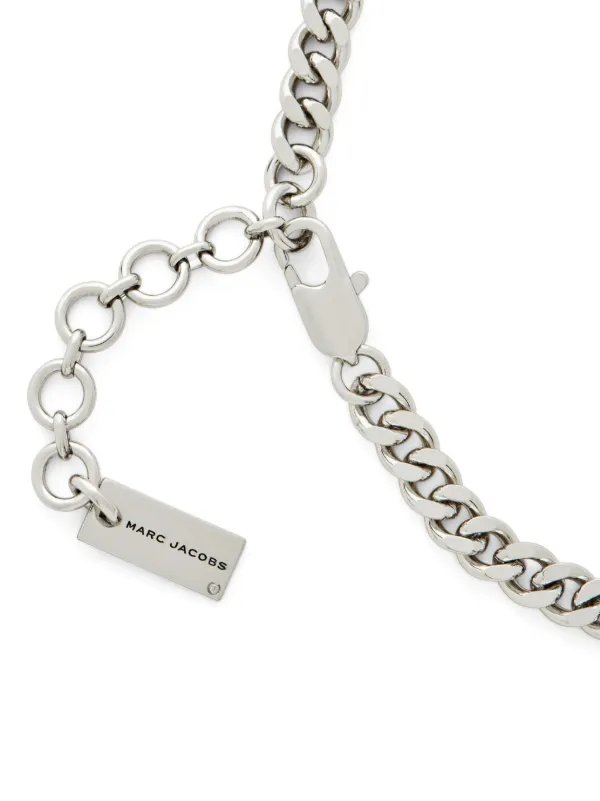 【Marc Jacobs】ミニアイコンチャ-ムネックレス【関税送料無料】 Marc Jacobs ミニアイコン チャーム ネックレス | シルバー