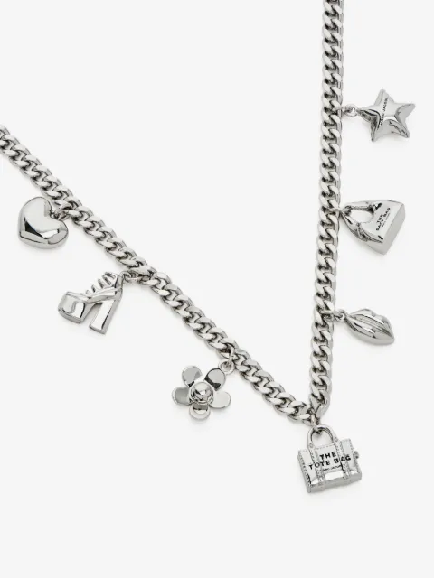 Marc Jacobs mini-icon charm necklace