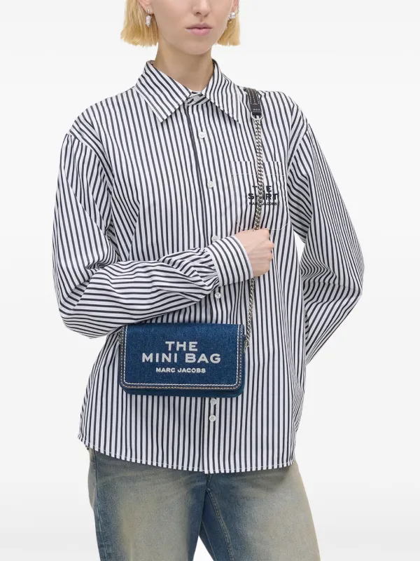 Marc Jacobs The Denim Mini Chain Bag | Blue | FARFETCH Marc Jacobs The Denim Mini Chain Bag | Blue | FARFETCH