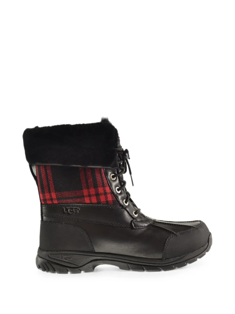 UGG Butte plaid boots - Nero