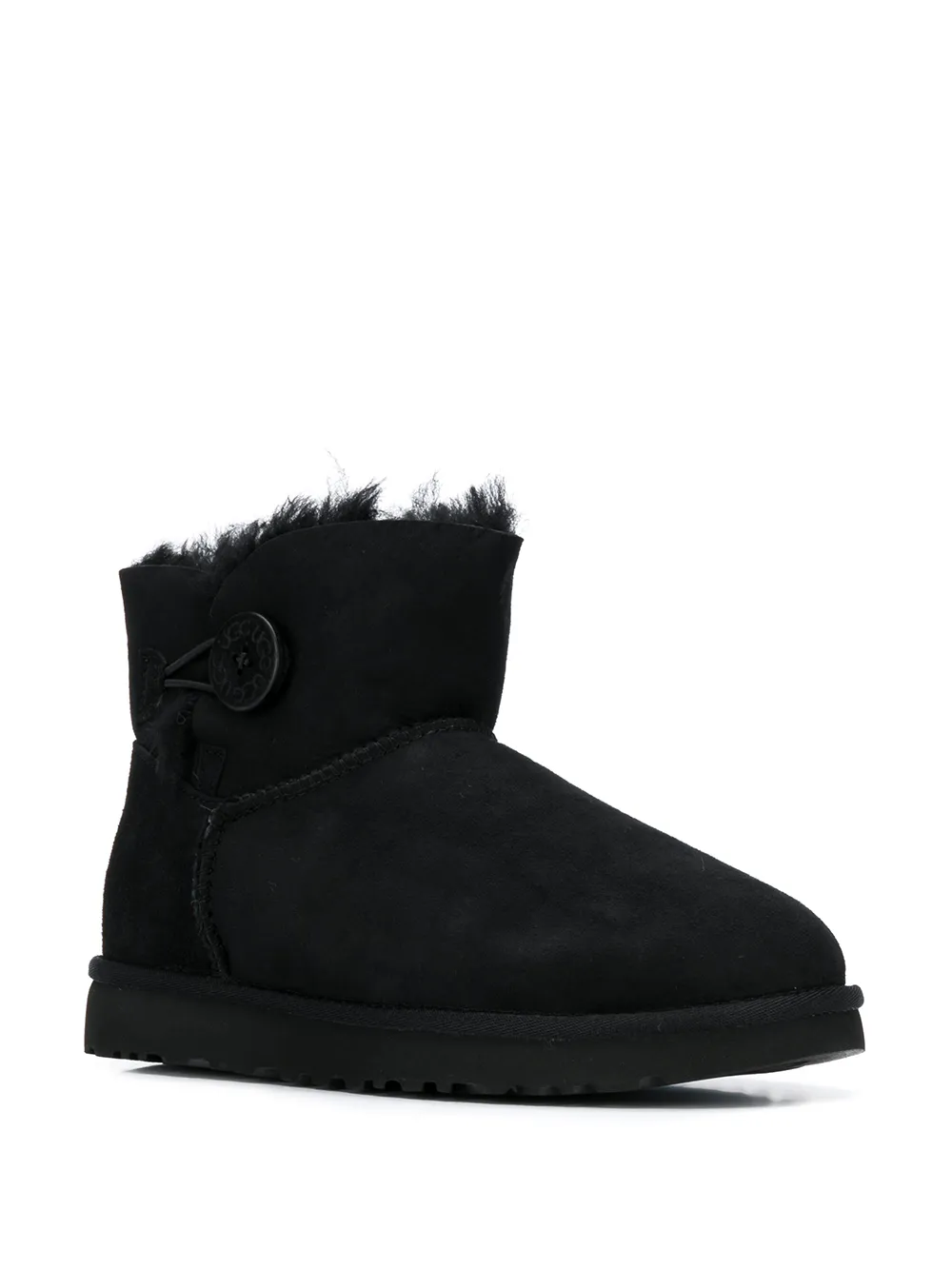 UGG Mini Bailey Button II laarzen Zwart