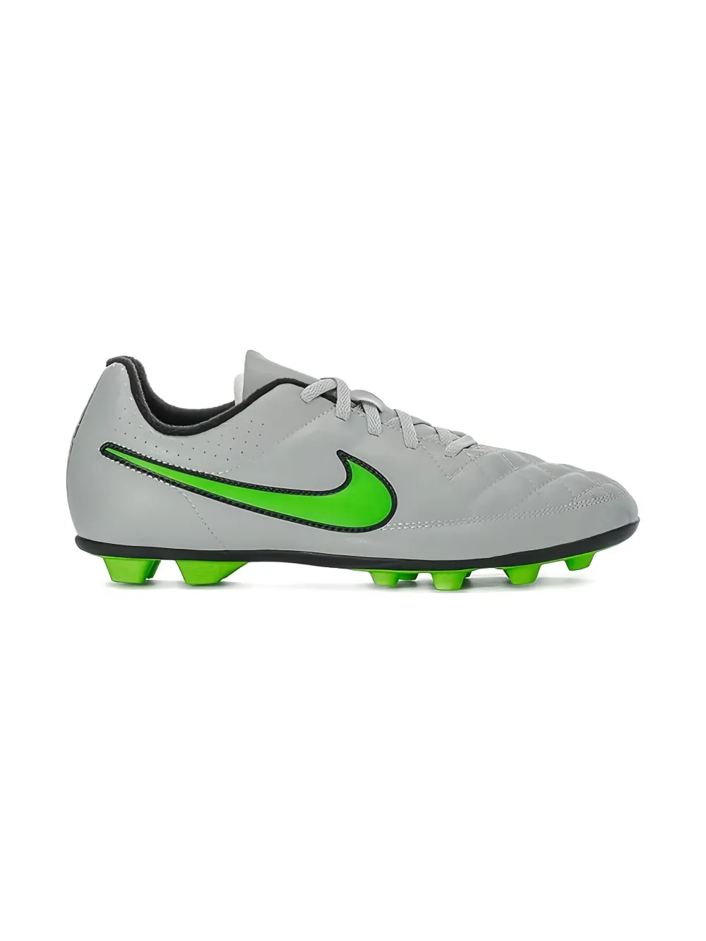 Nike Kids Tiempo Rio II FG R cleats Grey