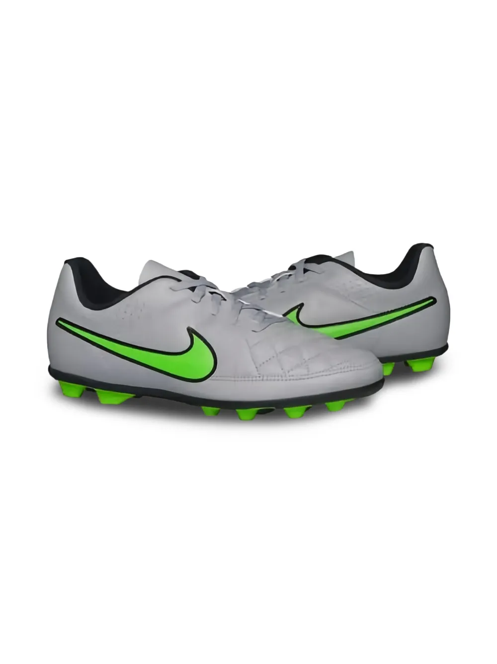 Nike Kids Tiempo Rio II FG R cleats Grey