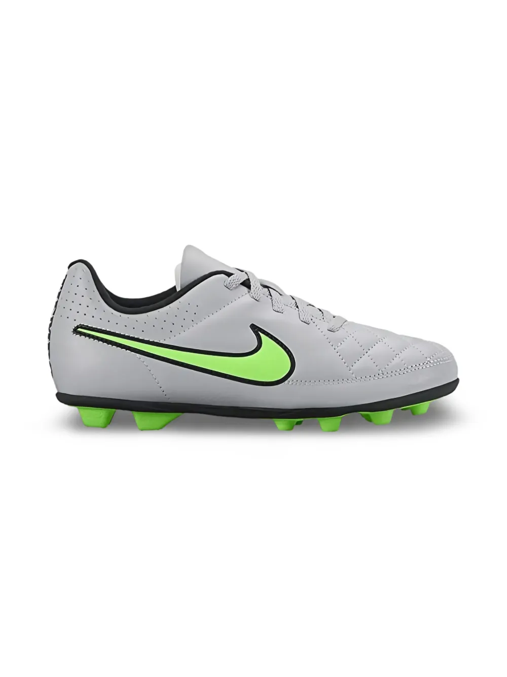 Nike Kids Tiempo Rio II FG R cleats Grey