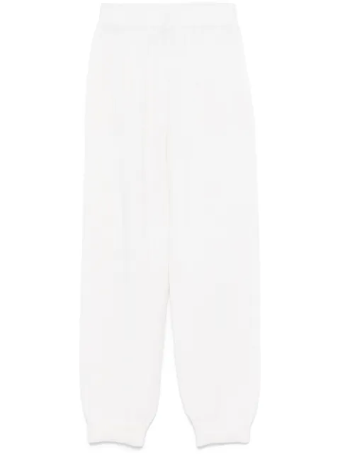 MSGM logo-embroidered track pants