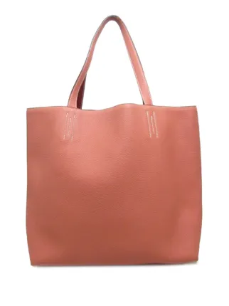 Hermes Pre Owned 2013 Taurillon Clemence Double Sens 36 Tote Bag Farfetch