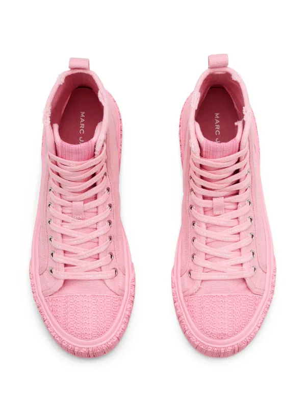 【関税込み】Marc Jacobs ピンク 'The High Top' スニーカー Marc Jacobs The High Top Sneakers | Pink | FARFETCH