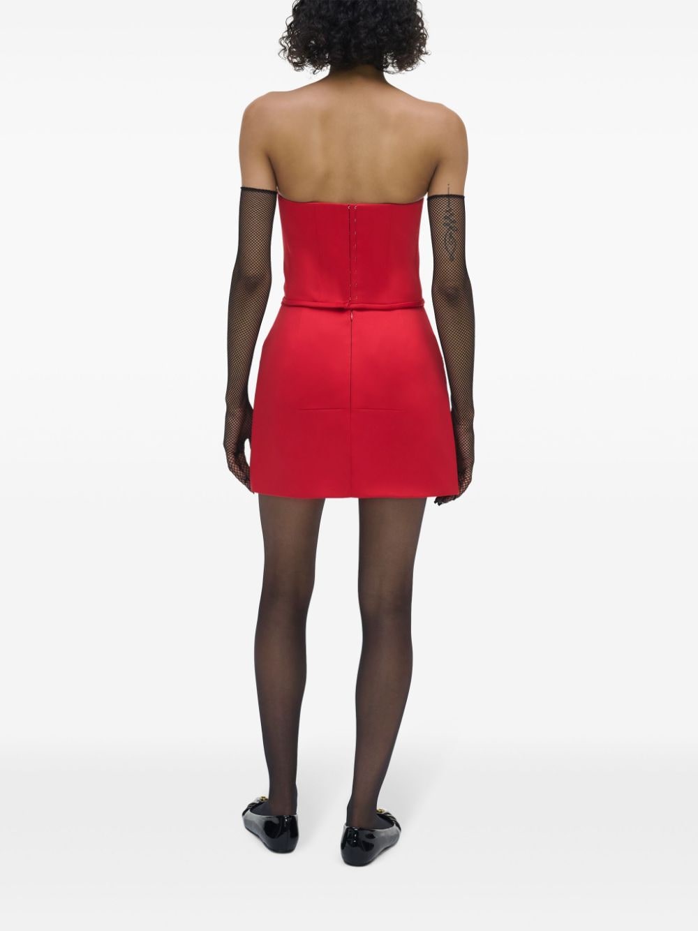 Shop Marc Jacobs The Duchess Skirt In Red