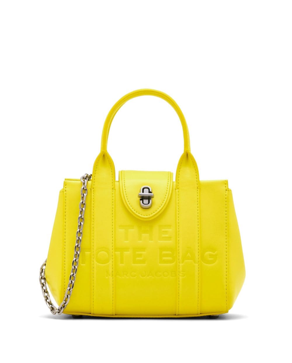 Marc Jacobs The Turnlock Crossbody Bag In Yellow