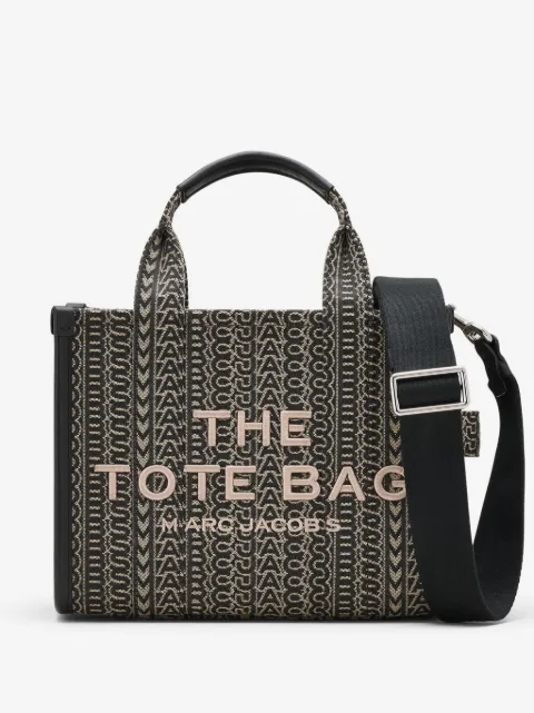 Marc Jacobs tote The Monogram Jacquard pequeña