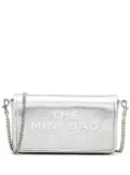 Marc Jacobs The Metallic Leather Chain Mini bag - Silver