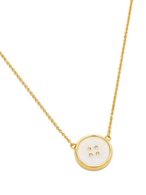 Collier à plaque logo - Marc Jacobs - Modalova