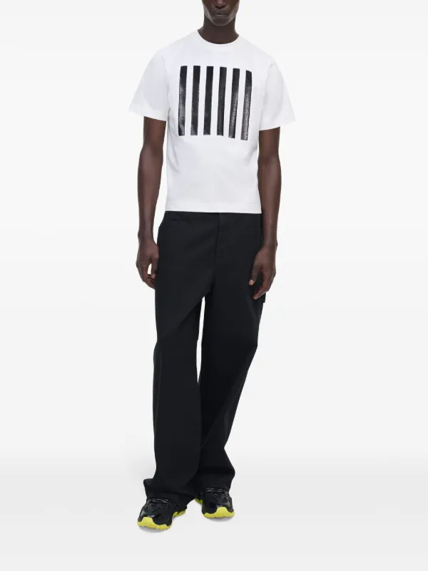 MARC JACOBS The Stripe Box コットン Tシャツ Marc Jacobs The Stripe Box Tシャツ | ホワイト | FARFETCH JP