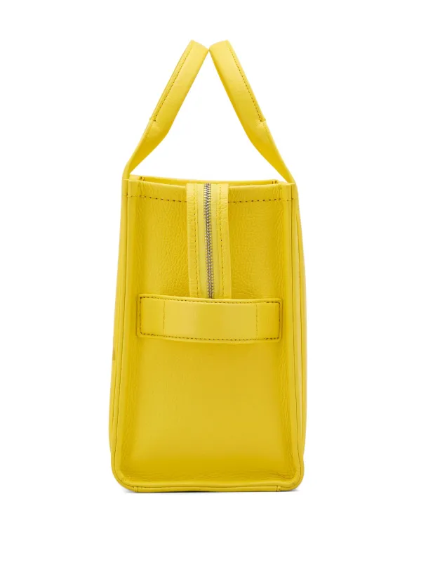Marc Jacobs Medium Tote Leather Bag | Yellow | FARFETCH