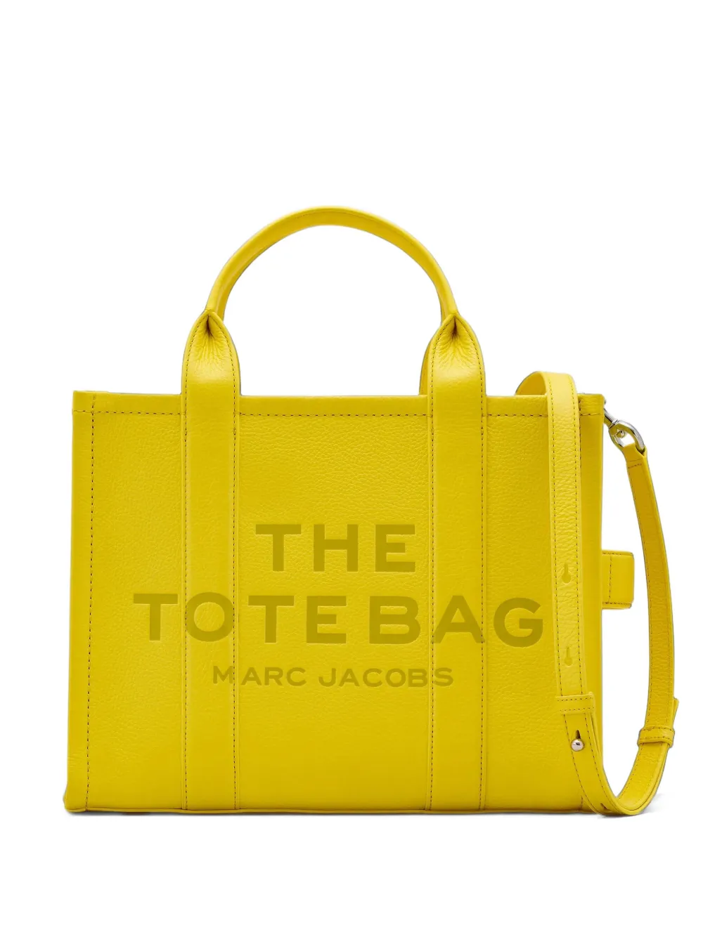 Marc Jacobs Medium leren shopper Geel