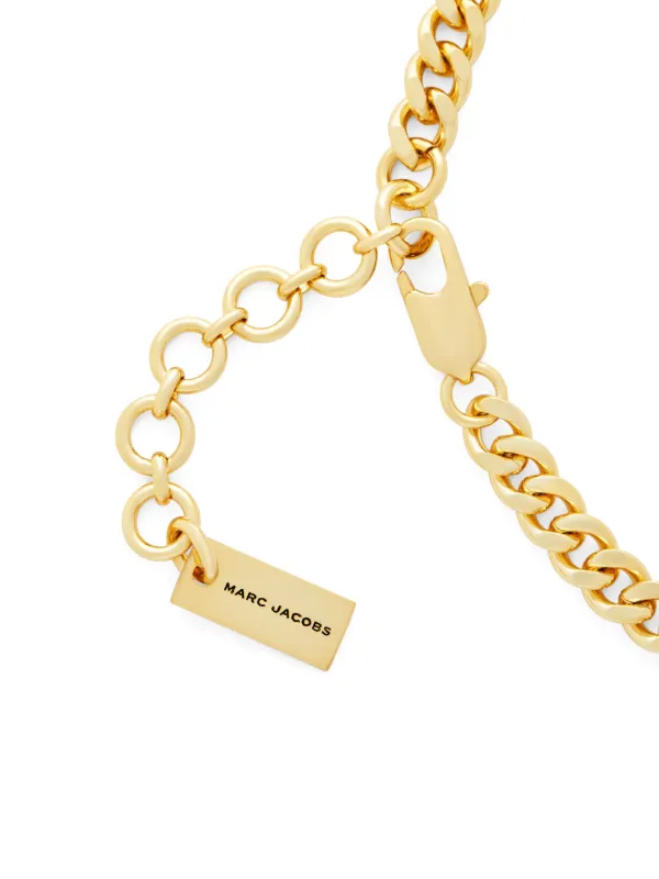 MARC JACOBS ボタンチャームネックレス THE BUTTON PENDANT NECKLACE/ザ ボタン ペンダント ネックレス