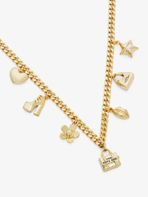 Marc Jacobs collier à pendentif logo