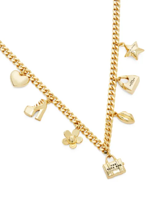 Collier à pendentif logo - Marc Jacobs - Modalova