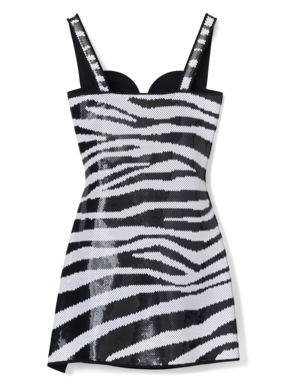 Shop Marc Jacobs The Zebra Dress In Black