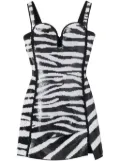 Marc Jacobs The Zebra dress - Black