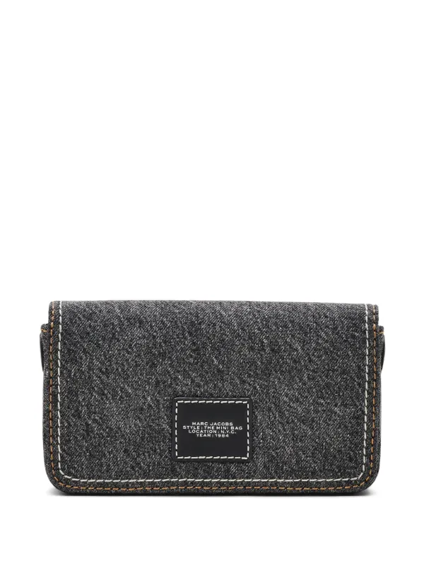Marc Jacobs エマキトゥヒルハンフス 2S4FPM001F190 001 Marc Jacobs The Denim Crossbody Bag | Grey | FARFETCH