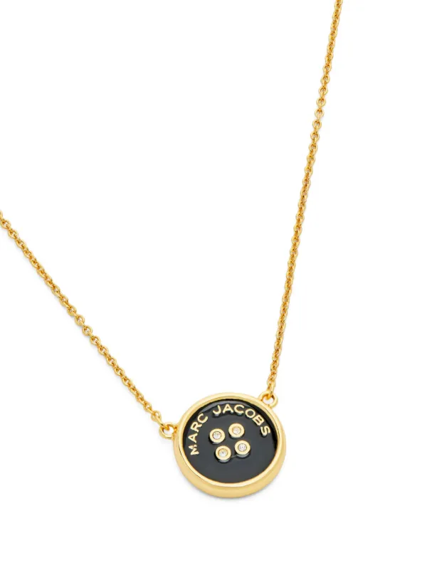 MARC JACOBS チェーンリンクペンダントネックレス Marc Jacobs ペンダント ネックレス | ゴールドトーン | FARFETCH JP