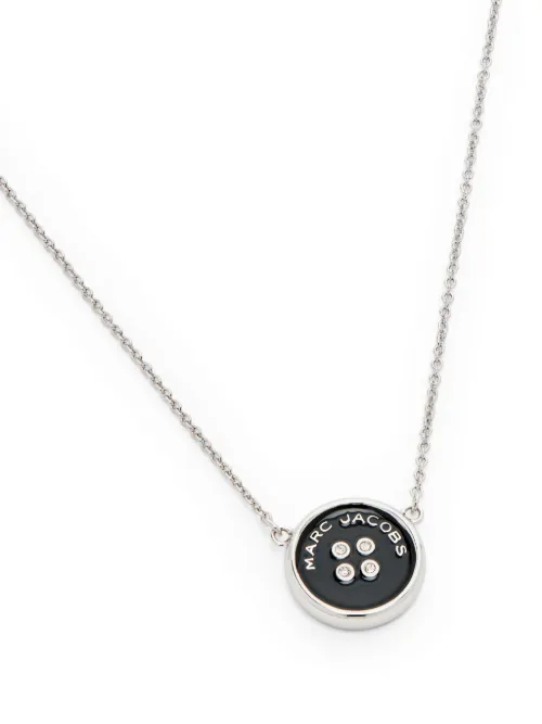 Collier à plaque logo - Marc Jacobs - Modalova