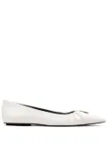 Marc Jacobs The Ali ballerina shoes - White