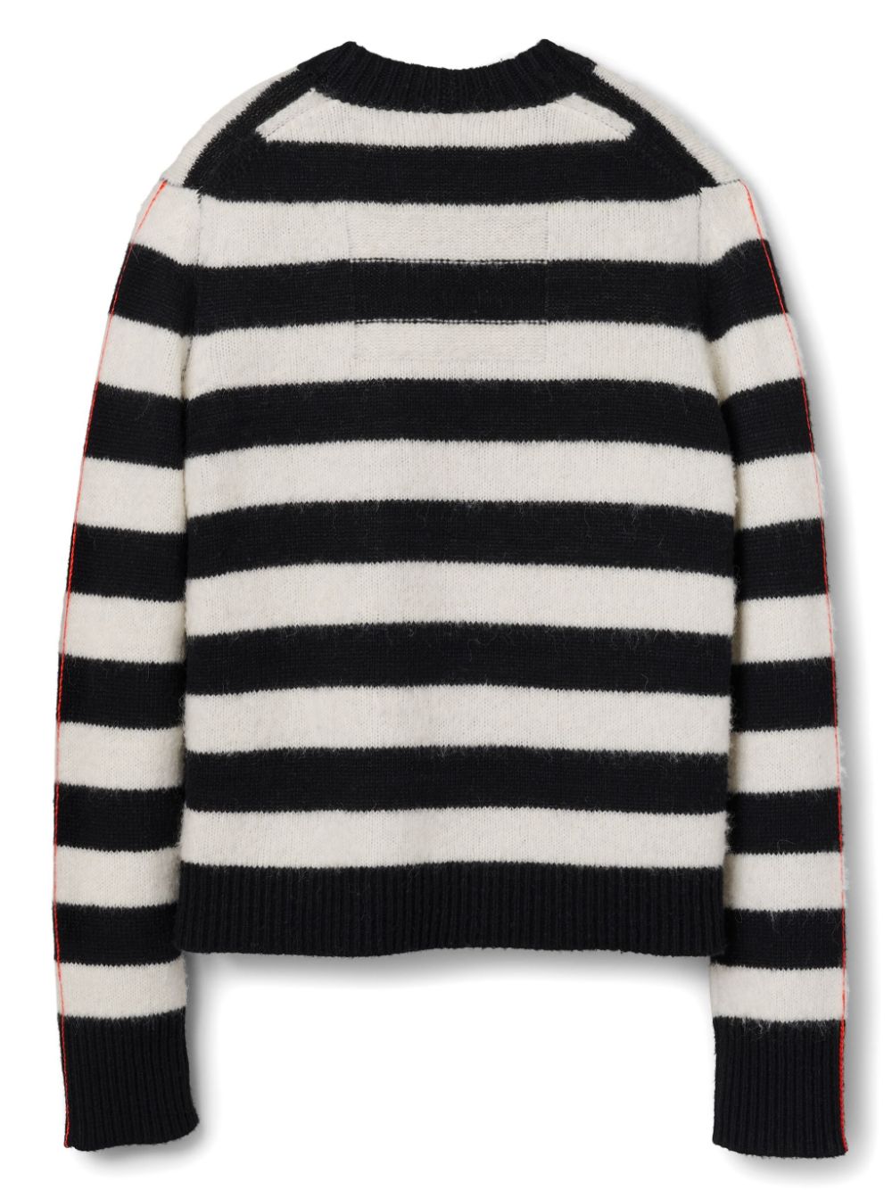 Affordable Marc Jacobs logo-embroidered striped jumper Women