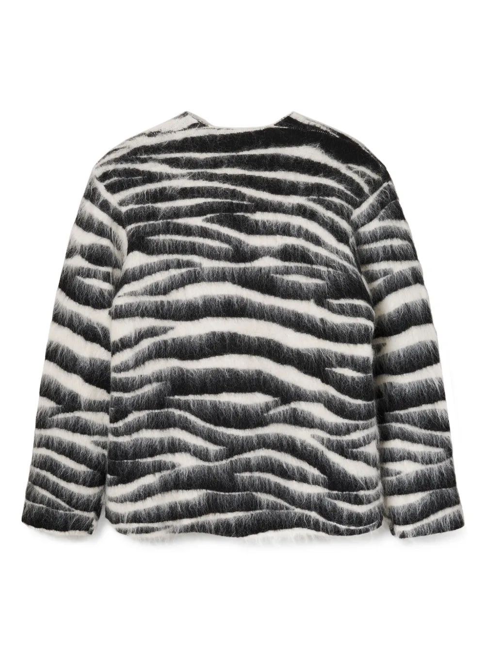 Cheap Marc Jacobs brushed zebra-intarsia jumper Women
