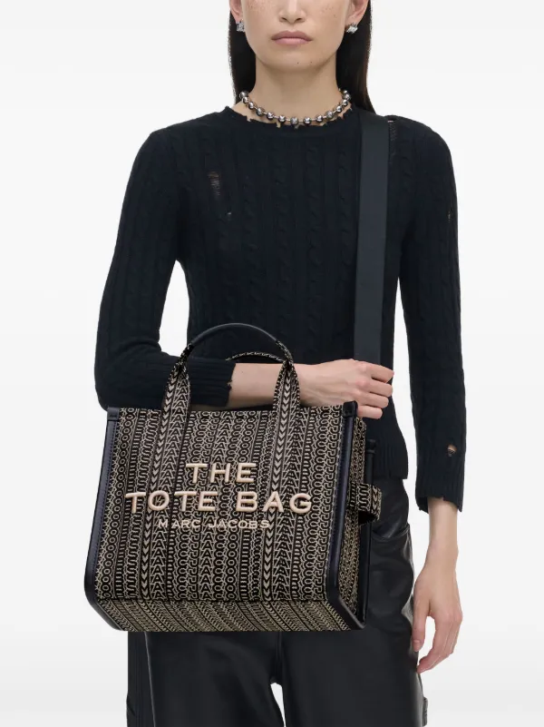 Marc Jacobs ザ モノグラム ジャカード ミディアム トートバッグ