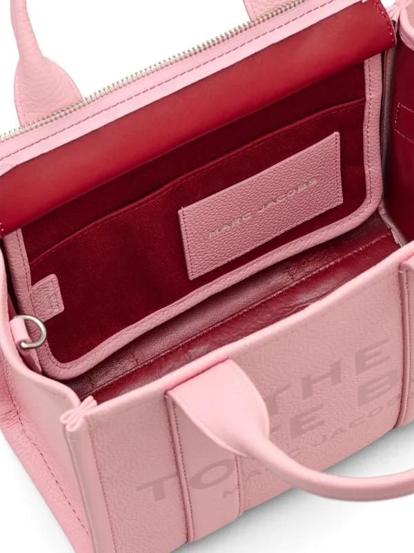 Marc Jacobs ザ レザー トートバッグ S | ピンク | FARFETCH JP