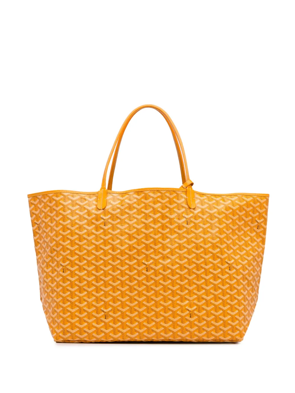 Goyard Pre-Owned 2015 Goyardine Saint Louis GM tote bag - Geel