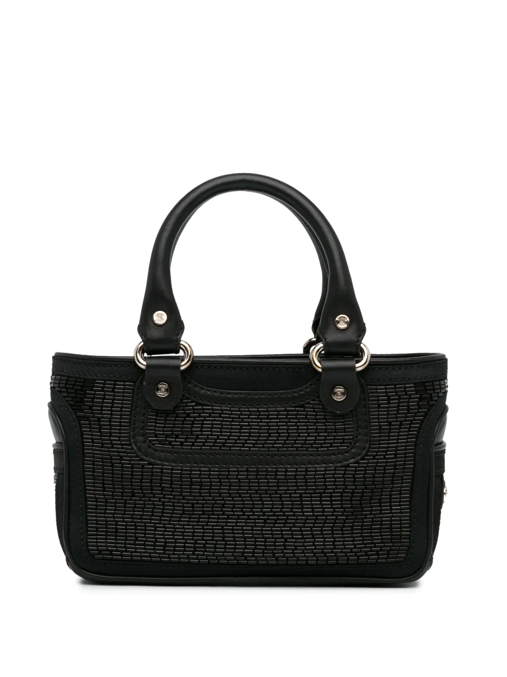 Céline Pre-Owned 2006 Embellished Boogie handbag - Zwart