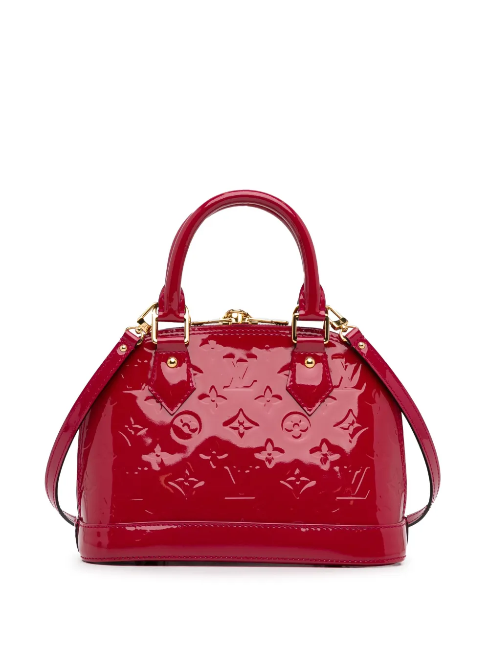 Louis Vuitton Pre-Owned 2013 Monogram Vernis Alma BB satchel - Rood