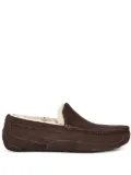 UGG shearling-lined driving shoes - Brown