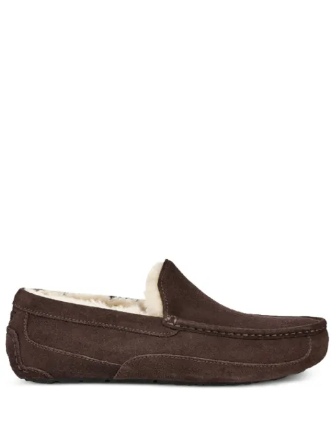 UGG shearling-lined driving shoes