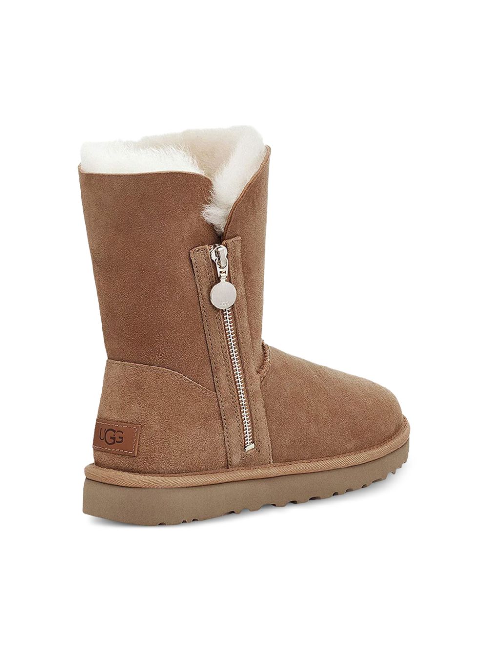 UGG Kids Classic Short Bailey laarzen met korte rits - Bruin