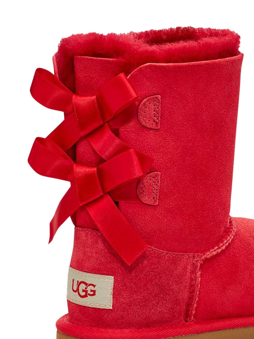 UGG Kids Bailey Bow "Ribbon Red" laarzen - Rood