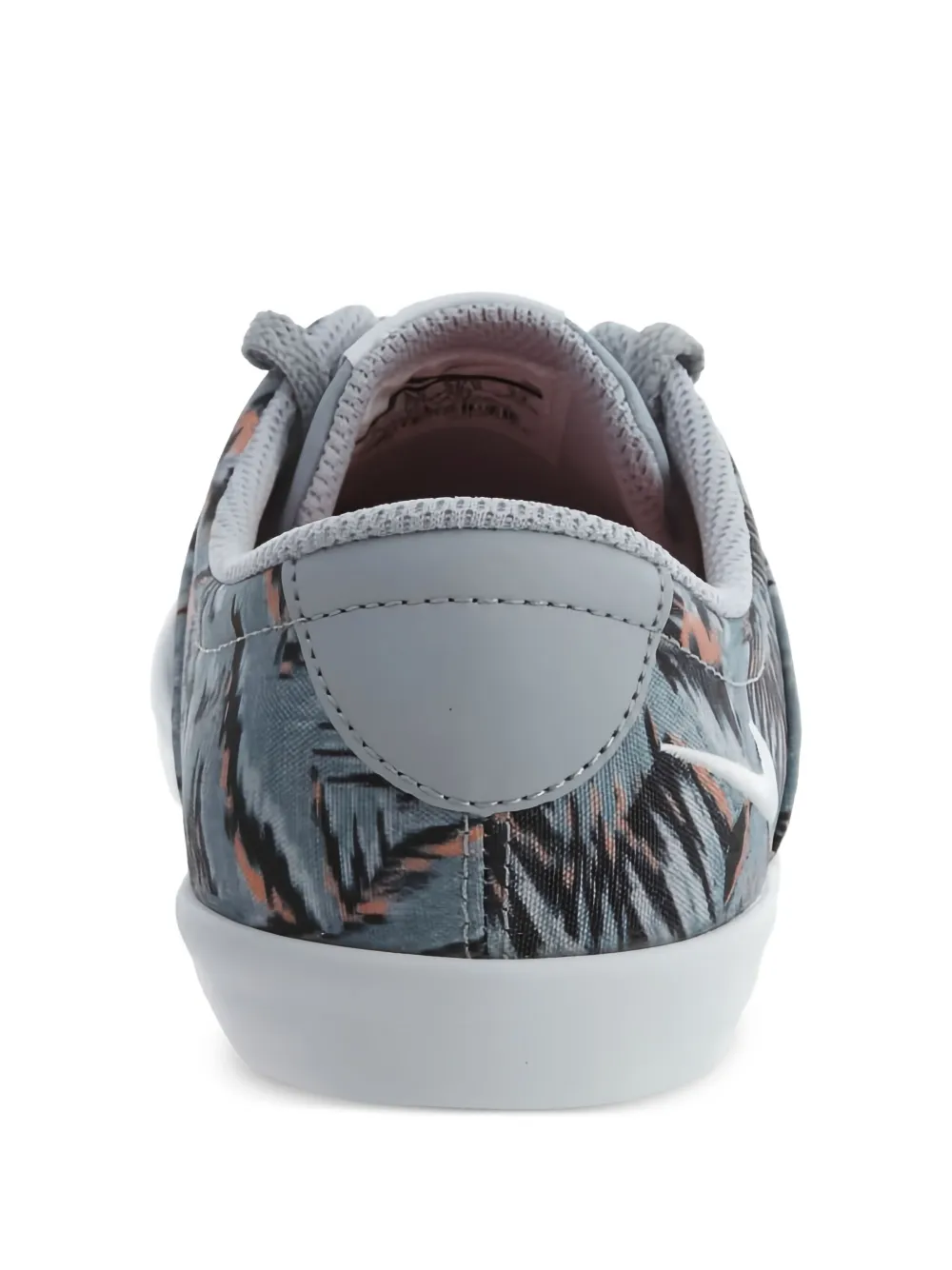 Nike Mini "Cool Grey Sail Bright Mango" sneakers