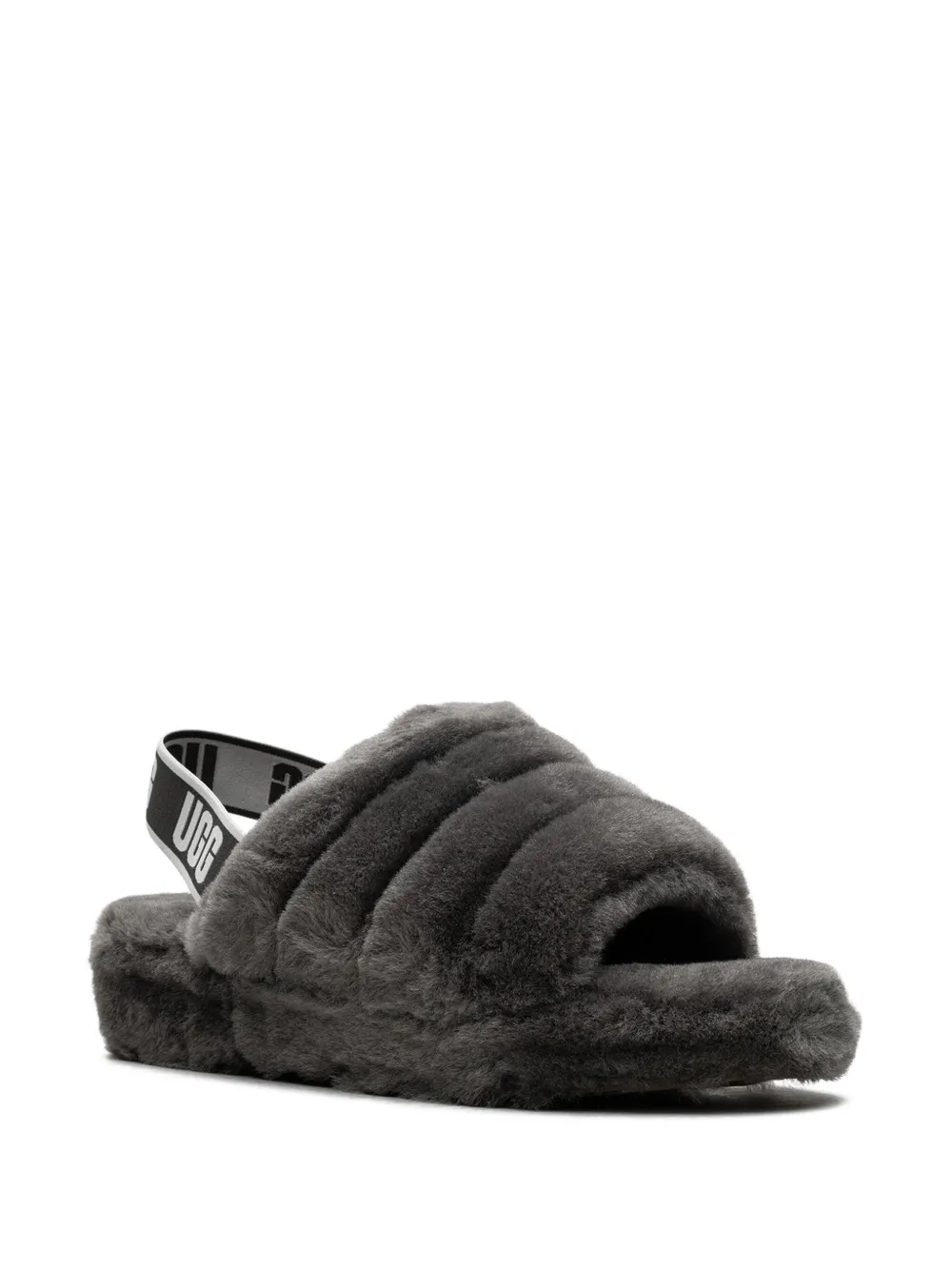 UGG Fluff Yeah Grey slides - Grijs