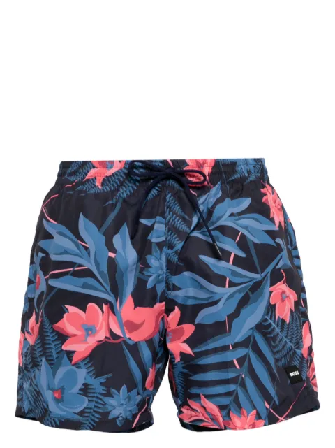 BOSS Piranha swim shorts