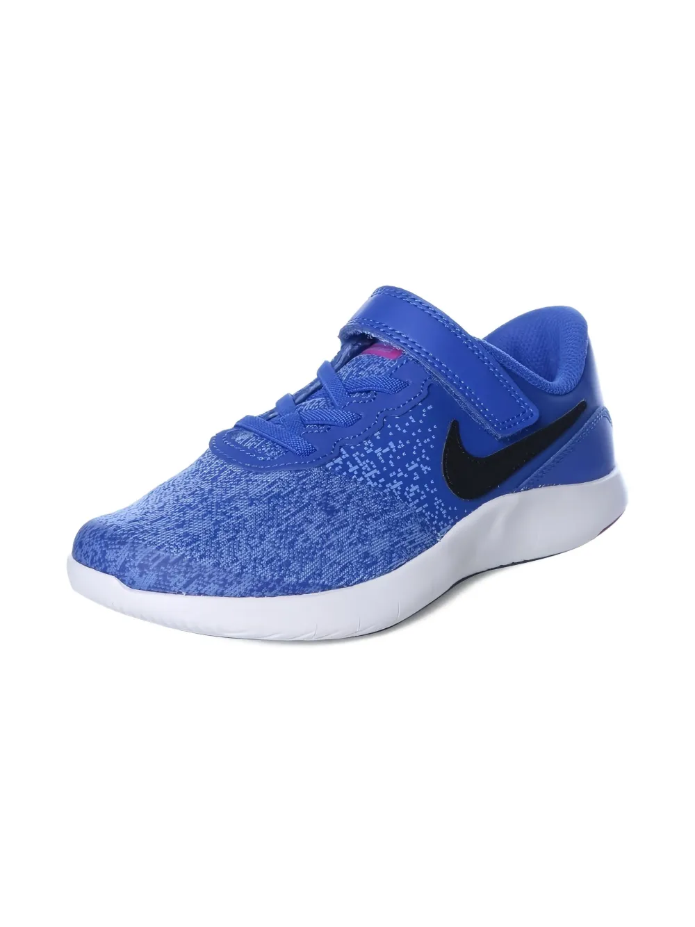 Nike Kids Flex Contact Hyper Royal/Black/Royal Pulse sneakers - Blauw